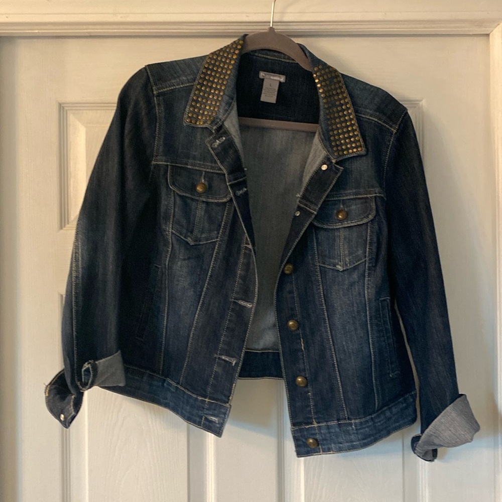 Short denim jacket